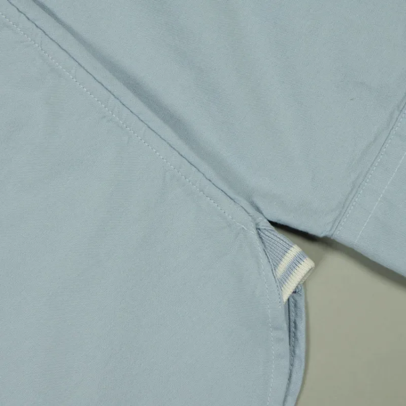 Fred Perry Oxford Shirt - Light Smoke-2